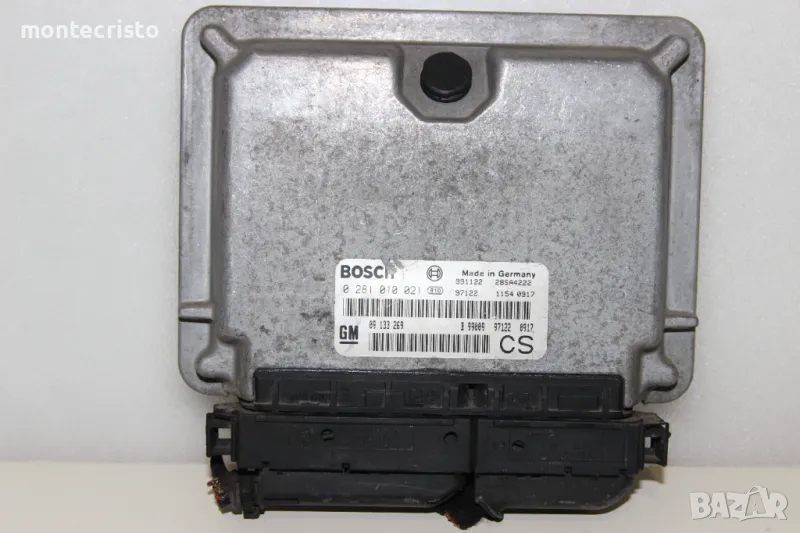Моторен компютър Opel Zafira A (1999-2005г.) 0281010021 / 09 1333 269 / 0 281 010 021 / 091333269, снимка 1