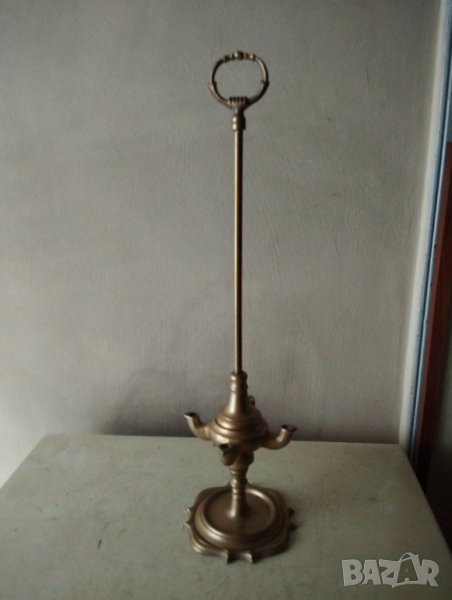 стара газена лампа за декорация, снимка 1