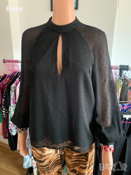 Черна риза размер S, снимка 1