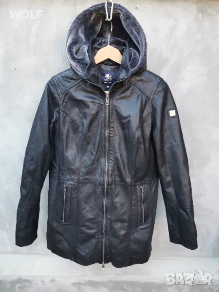 Немско Естествена кожа Марково дамско яке три сезона , снимка 1