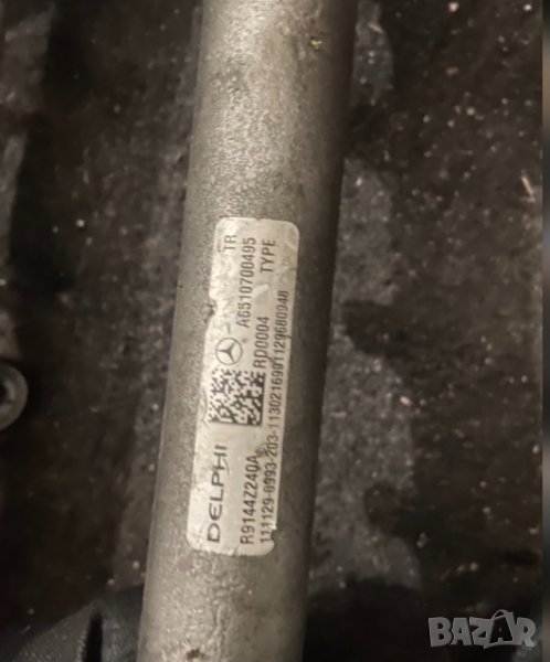 Горивна рейка 651 мотор 2.2 cdi a6510700495 sprinter w209 е класа w212 cla glk c class w204 , снимка 1