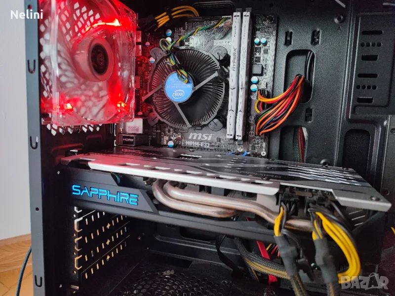 Геймърски компютър Intel core i5 4690 / RX 580 8GB / 16GB RAM, снимка 1