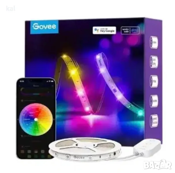 Govee RGBIC Basic Wi-Fi - 5 метра, снимка 1