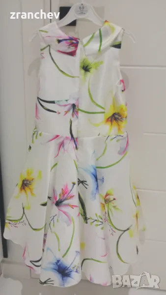 Детска рокля Contrast 128 см, снимка 1