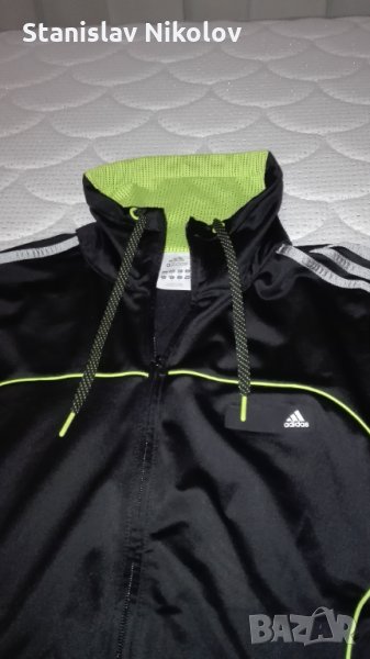 Горнище Adidas с висока яка и връзки, снимка 1
