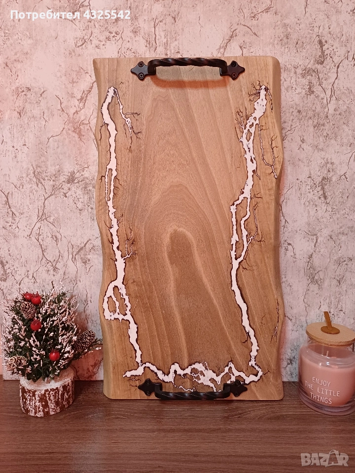 дъска за мезета-поднос, снимка 1