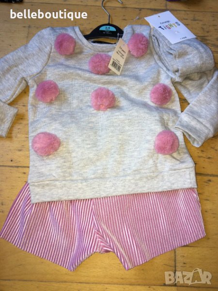 Страхотен детски комплект от 3 части на George 3 - 4 год. /98 - 104 см./, снимка 1