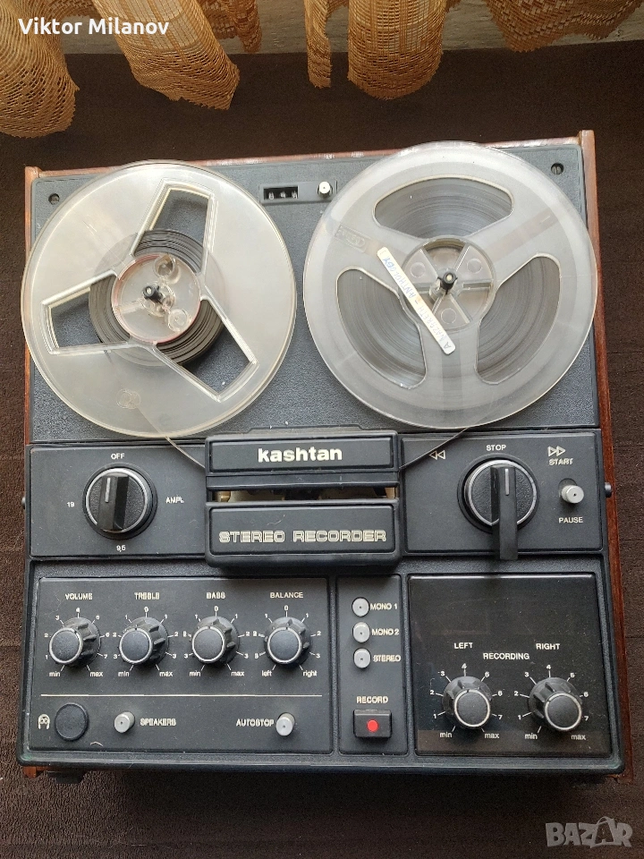 Магнетофон Кащан, снимка 1