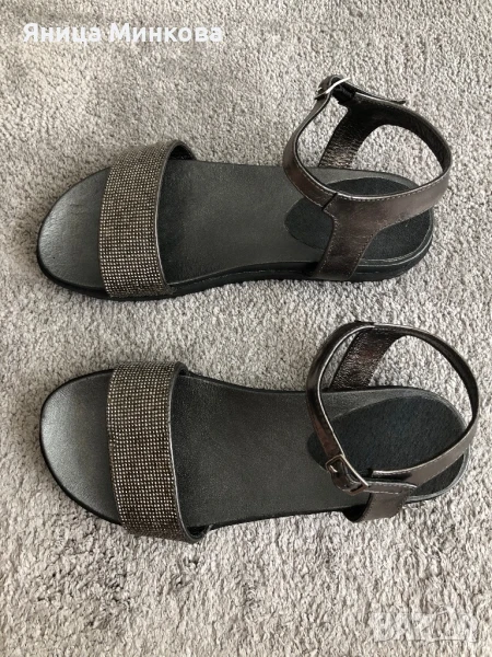 Дамски сандали, естествена кожа- нови, снимка 1