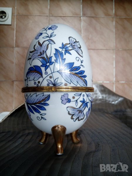 порцеланова кутия-яйце, снимка 1
