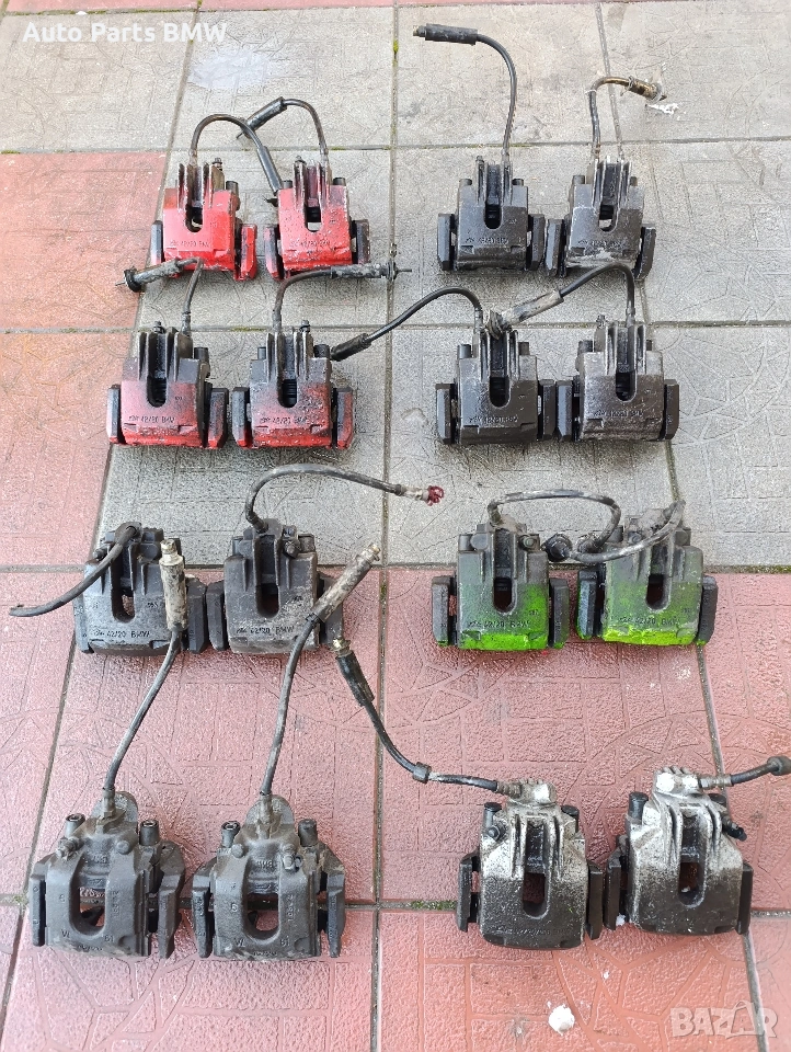 Задни спирачни апарати за BMW БМВ Е60 Е61 E63 E64 E65 E66 523i 525i 530i 520d 525d 530d 630i 730d, снимка 1