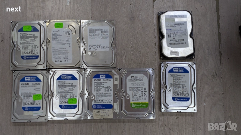 320GB, 250GB, 160GB, 80GB HDD 3.5" хард диск за настолен компютър + Гаранция, снимка 1