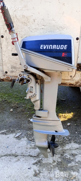 Продавам извънб. д-л Evinrude 8HP, 2т, в много добро състояние, внос от Италия, снимка 1