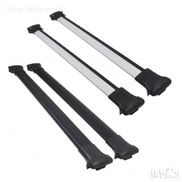 Напречни греди Automat, Напречни греди за автомобил, Универсални, 122см и 138см, Черни и сиви, снимка 1