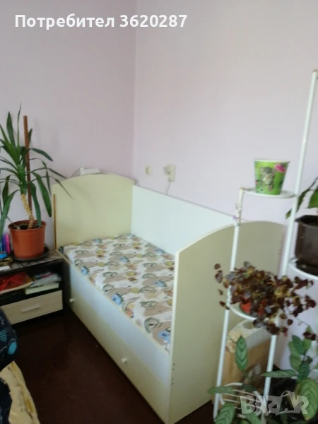 Детско легло с чекмеджета , снимка 1