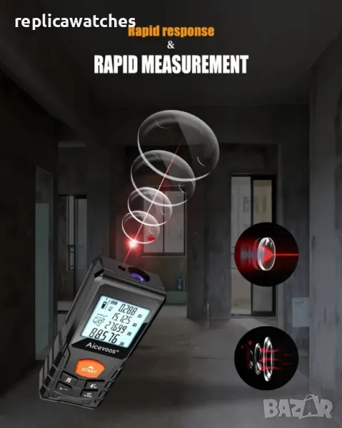 лазерна ролетка 50м, снимка 1