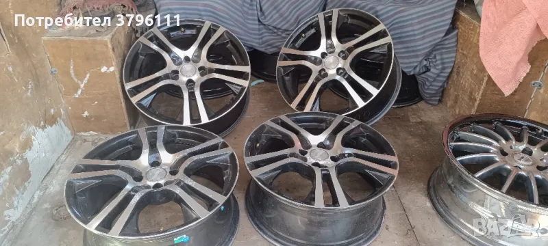 Аломиниеви джанти 4х100 17, снимка 1