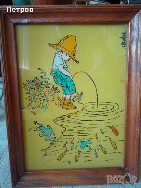 картина на стъкло 40/30 см, снимка 1