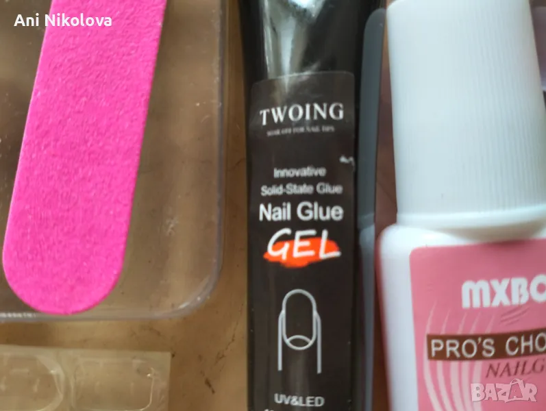 Комплект за изкуствен маникюр, снимка 1