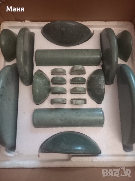 Нефритен масажен комплект , снимка 1