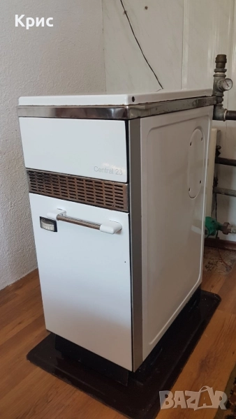  Като нова-Камина CENTRAL 23 23kw с водна риза , снимка 1