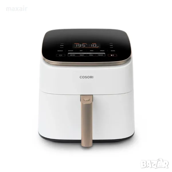 Фритюрник с горещ въздух Cosori TurboBlaze CAF-DC602, 6L, Бял*Безплатна доставка*Гаранция 2 години, снимка 1