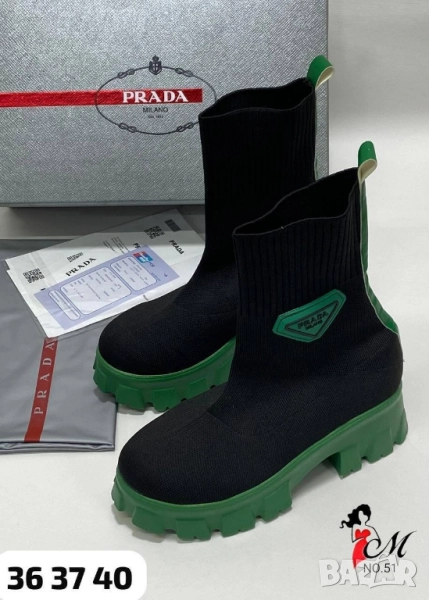 дамски боти prada chanel fendi , снимка 1