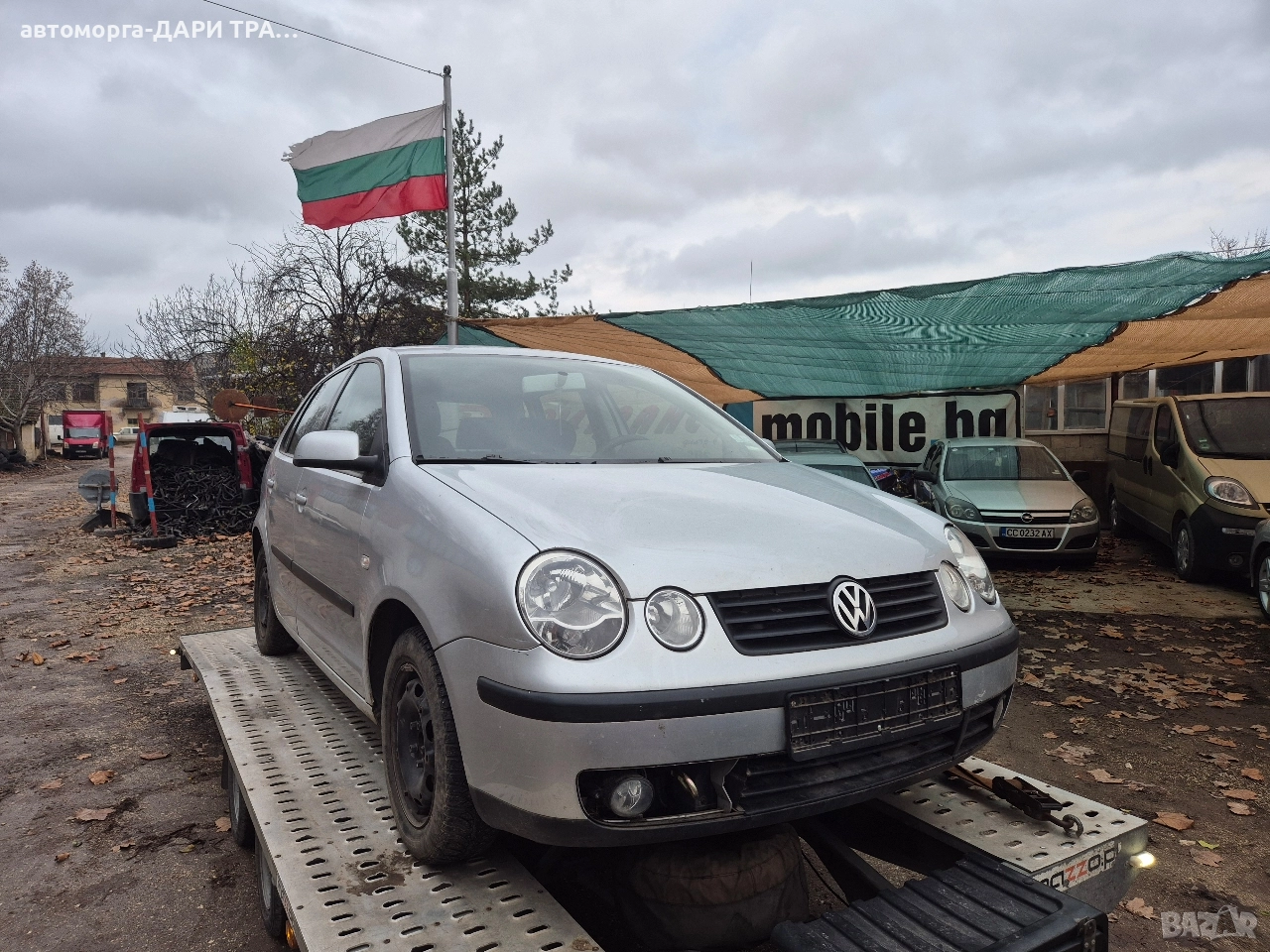 Фолкваген Поло 1.2i AWY 55k.c. НА ЧАСТИ гр.Силистра, снимка 1