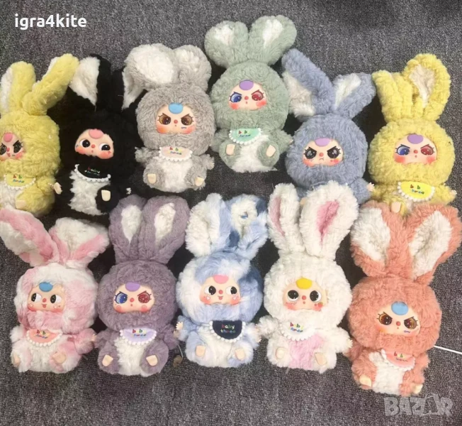ХИТ! Плюшена играчка Baby Three Lily Rabbit Ограничени бройки., снимка 1