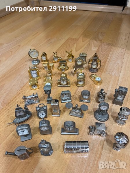 Колекция мини часовници, снимка 1
