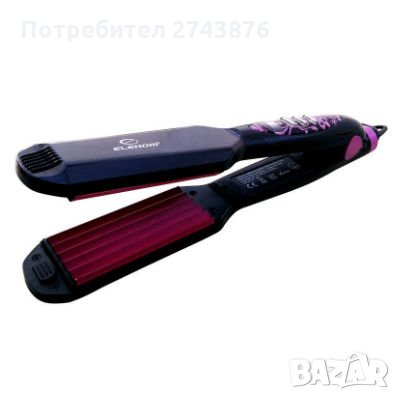 Преса за коса с 4 приставки Elekom ЕК-9102, снимка 1