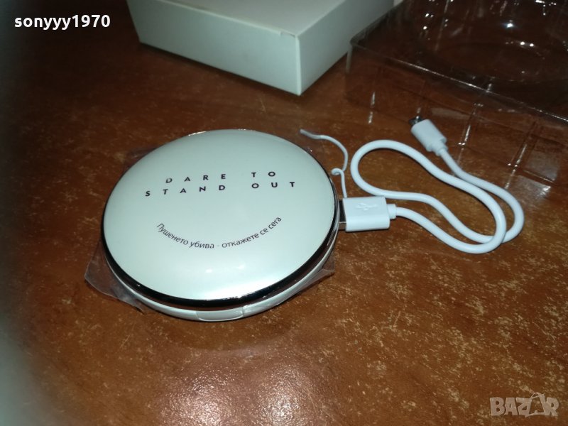 dunhill двоино огледало и повер банк 2803211208, снимка 1