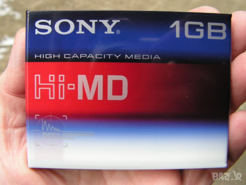 Blank Sony Hi-MD 1GB Media MiniDisc + Нормални MD Нови!, снимка 1