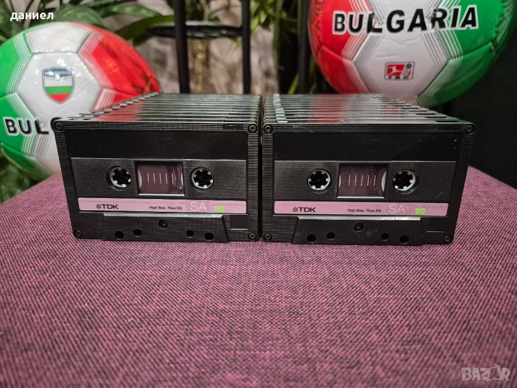 Качествени аудио касети TDK SA90 "Silver" - TYPE II - хромна лента – Made in Japan + подарък, снимка 1