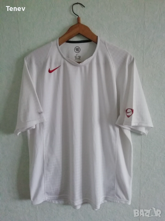 Nike T90 Total 90 оригинална мъжка тениска фланелка бяла ретро XL/2XL , снимка 1