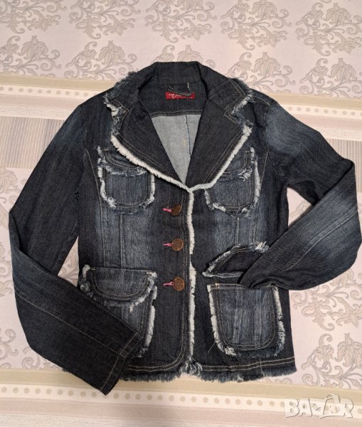 Страхотно дънково яке, М размер , снимка 1