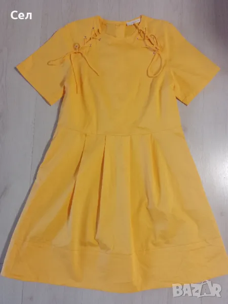 Нова жълта рокля Reserved 36, снимка 1