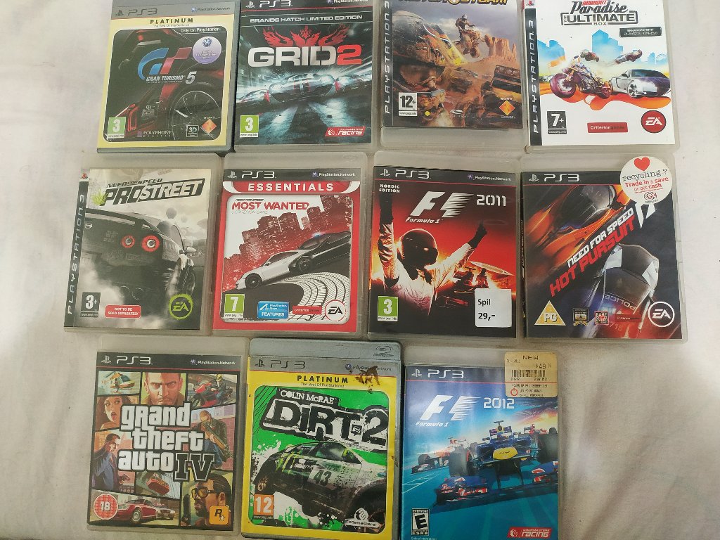 Jogos Corrida Need for Speed, Gran Turismo, Grid, SBK, Mídia Física  Original ps3