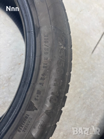 4бр.зимни гуми 215 50 R18 Bridgestone, снимка 4 - Гуми и джанти - 52876735