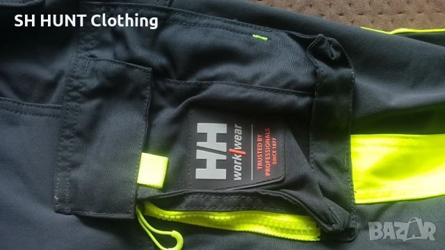 HELLY HANSEN 77471 Construction Stretch Work Trousers разме 52 / L еластичен работен панталон W4-701, снимка 6 - Панталони - 52860901