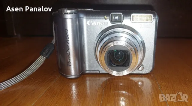 Canon RowerShot A620 7.1mp, снимка 5 - Фотоапарати - 49628558