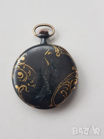 Стар джобен часовник, снимка 2 - Антикварни и старинни предмети - 35259245