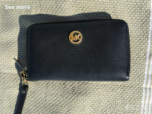 Michael Kors дамски портфейл естествена кожа, снимка 3 - Портфейли, портмонета - 53445234