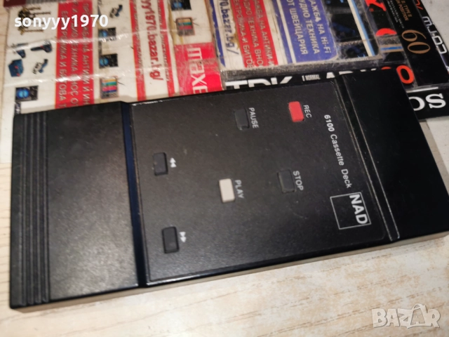 NAD 6100 CASSETTE DECK REMOTE CONTROL-SWISS 2512250947, снимка 8 - Декове - 52895641