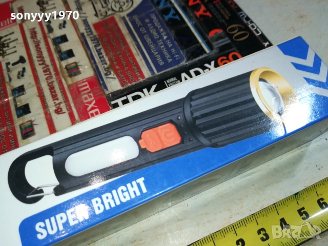 LED ФЕНЕР-USB ЗАРЯД 0309251944, снимка 4 - Лед осветление - 51596662