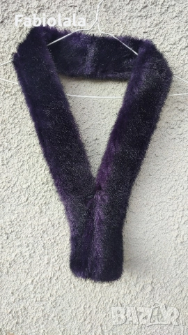 fake fur scarf, снимка 5 - Шалове - 52185050