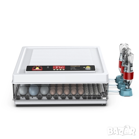 Автоматичен инкубатор за 130 яйца (DC12V / AC220V)