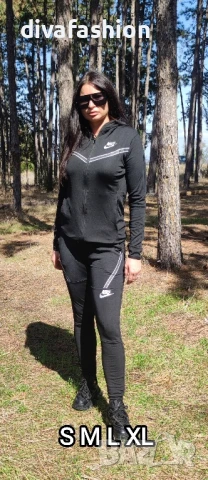 ✅Дамски екип Найк с качулка.✅Удобен,практичен, качествен!, снимка 3 - Спортни екипи - 47313229