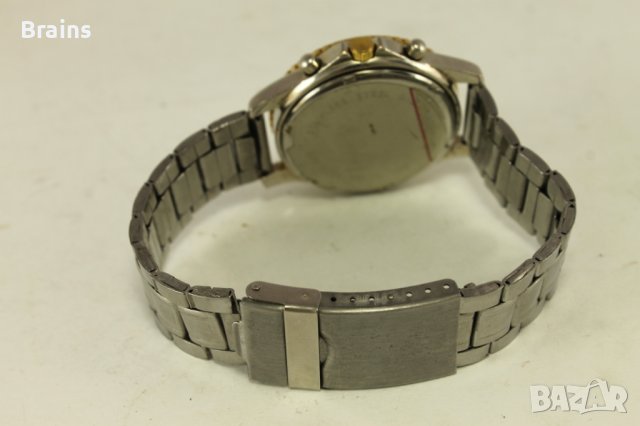 Мъжки Кварцов Хронограф Син Безел, снимка 7 - Мъжки - 37645255