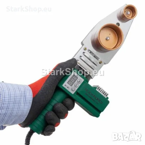 Професионален Поялник за Полипропилен 1500W ЛЕПАЧКА 20-63 мм ROCKFORCE, снимка 2 - Поялници и запояване - 50394627